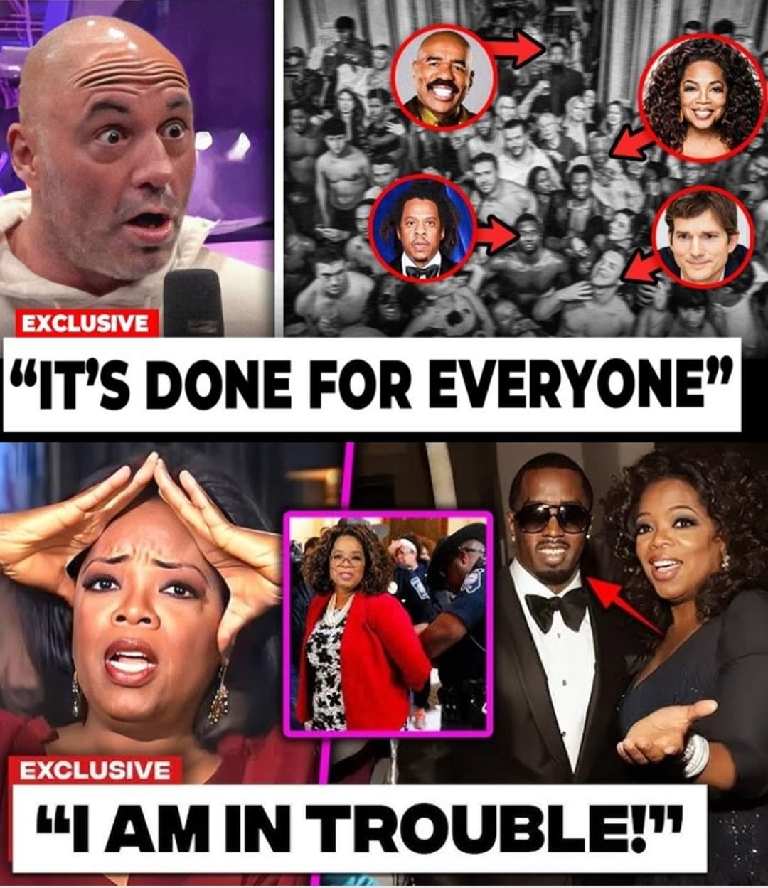 Entertainment industry shaken as full confirmed list of 12 celebrities involved in Diddy video scandals